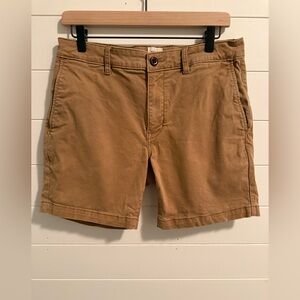 Flint & Tinder Huckberry 365 Chino Shorts Men’s Size 31 Brown Shorts